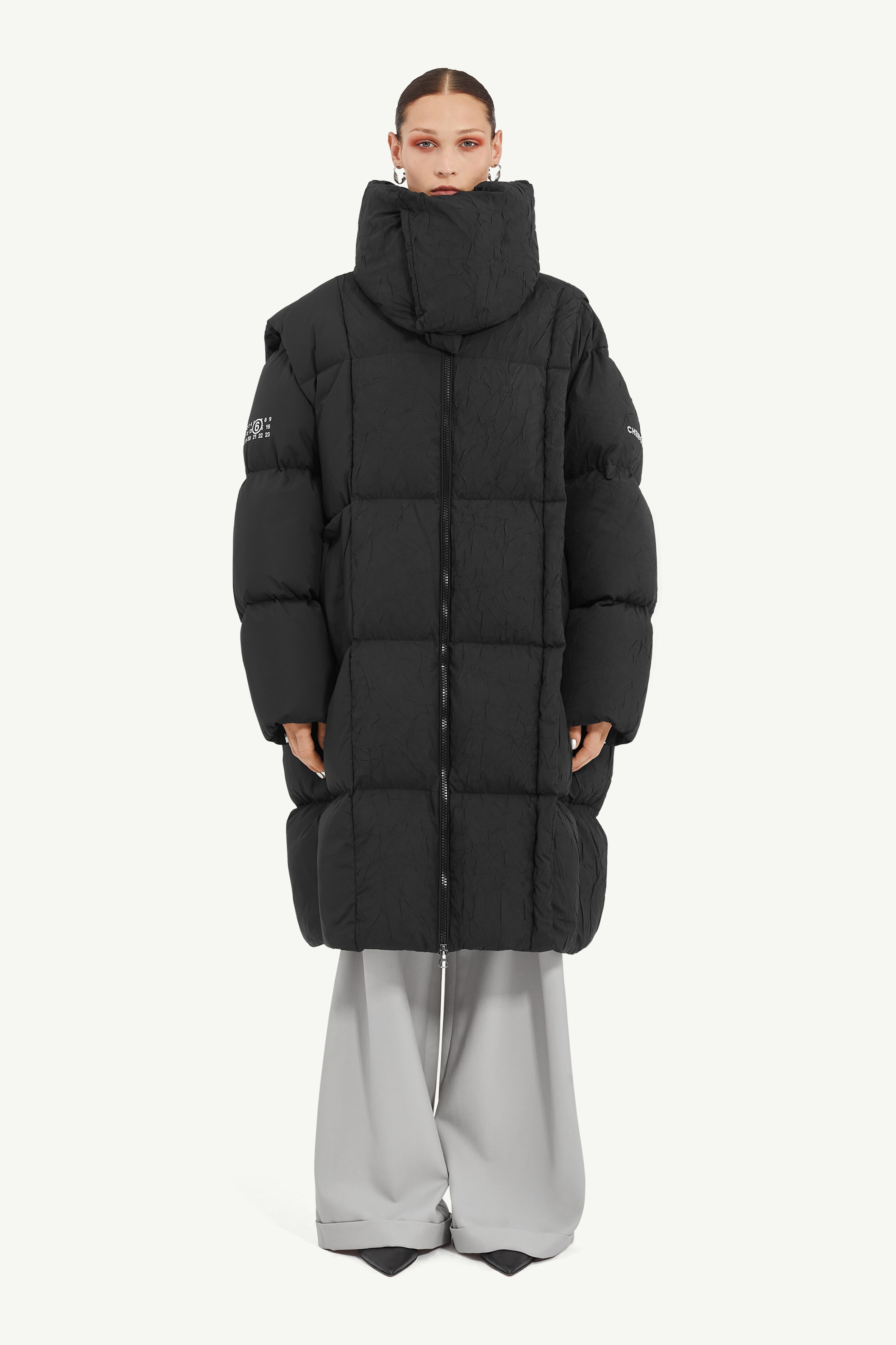 MM6 x Chen Peng Puffer coat - 2