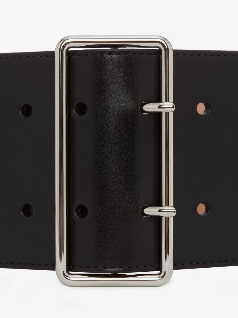 Military Belt in Black - 3