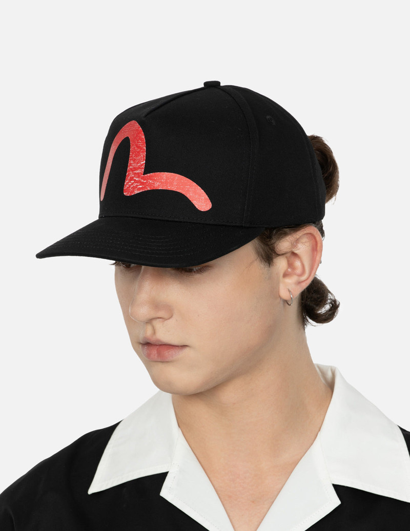 SEAGULL PRINT TUCKER HAT 3