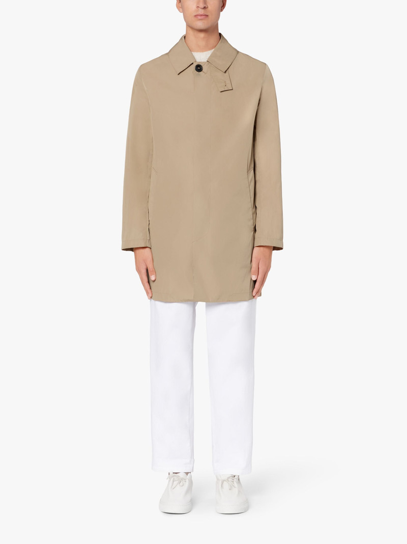 Mackintosh LONDON FAWN NYLON SHORT COAT | GMC-106 outlook