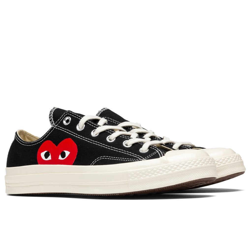 CONVERSE X COMME DES GARCONS PLAY ALL STAR CHUCK '70 OX - BLACK - 2