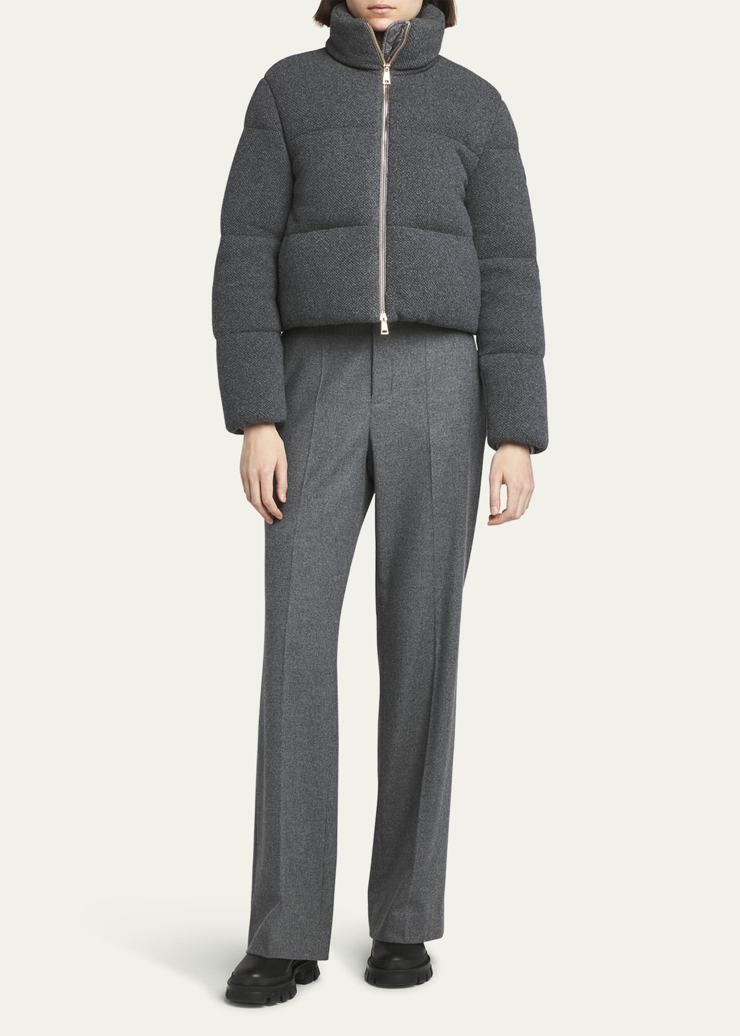 Breze Cashmere-Blend Puffer Jacket - 2