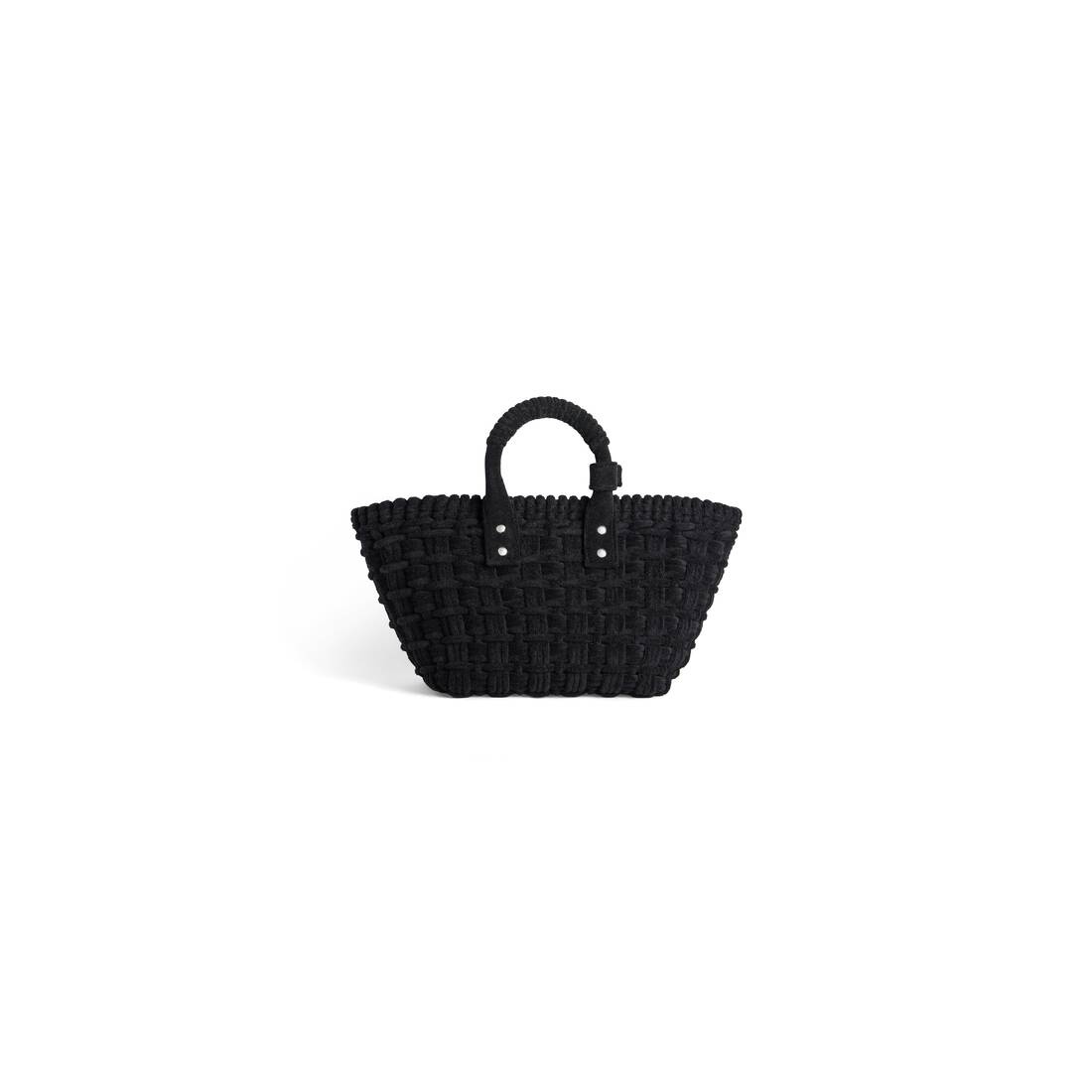 Women's Bistro Xs Basket With Strap In Sponge Fabric in Black - 4