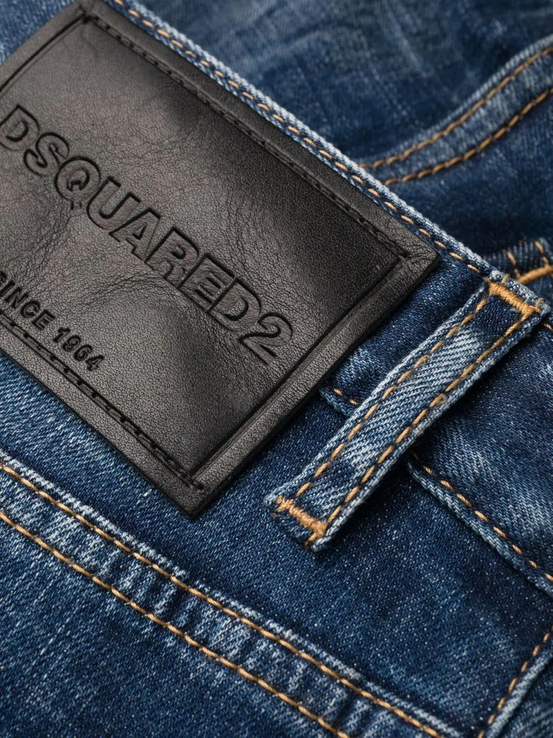 multi-pocket high-waisted jeans 8