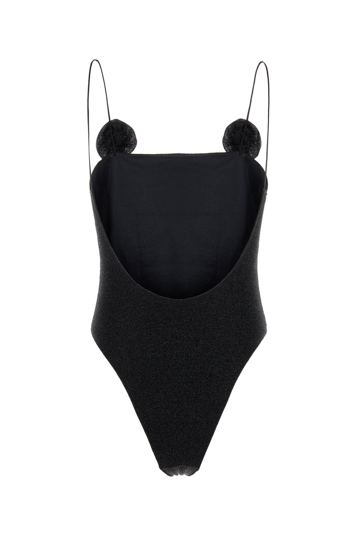 Black nylon blend swimsuit - 2