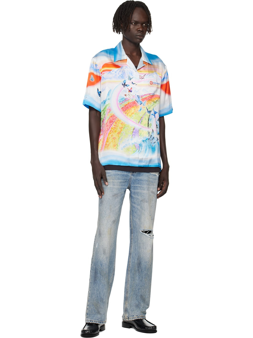 Multicolor Silk Shirt - 4