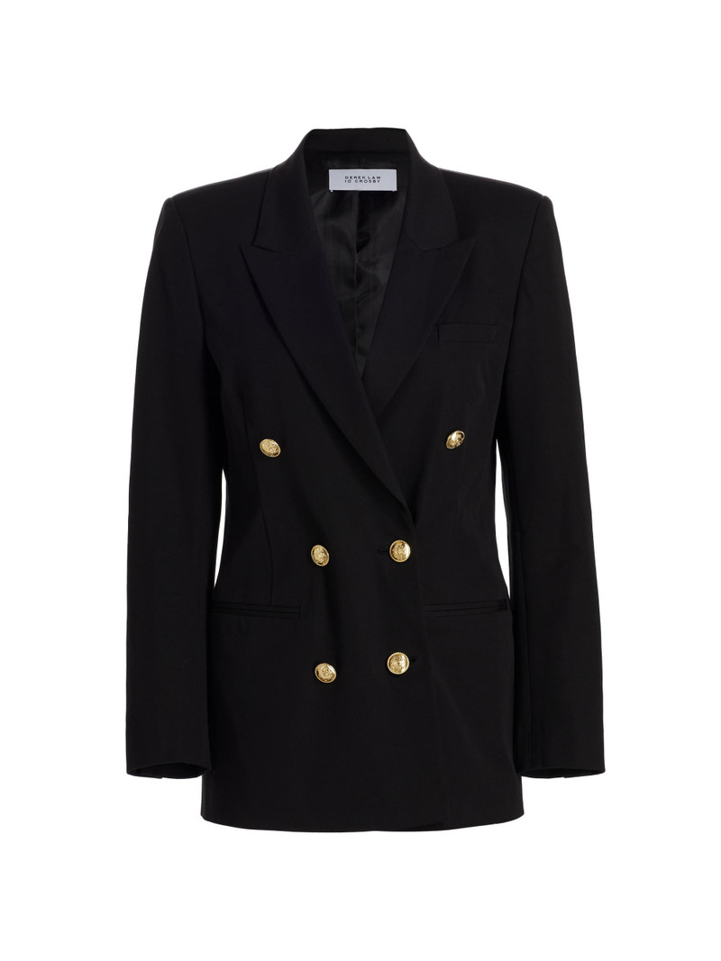 Women's Walter Double-Breasted Jacket - Black 1