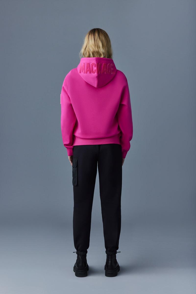 KRYS hoodie with velvet embroidery 4