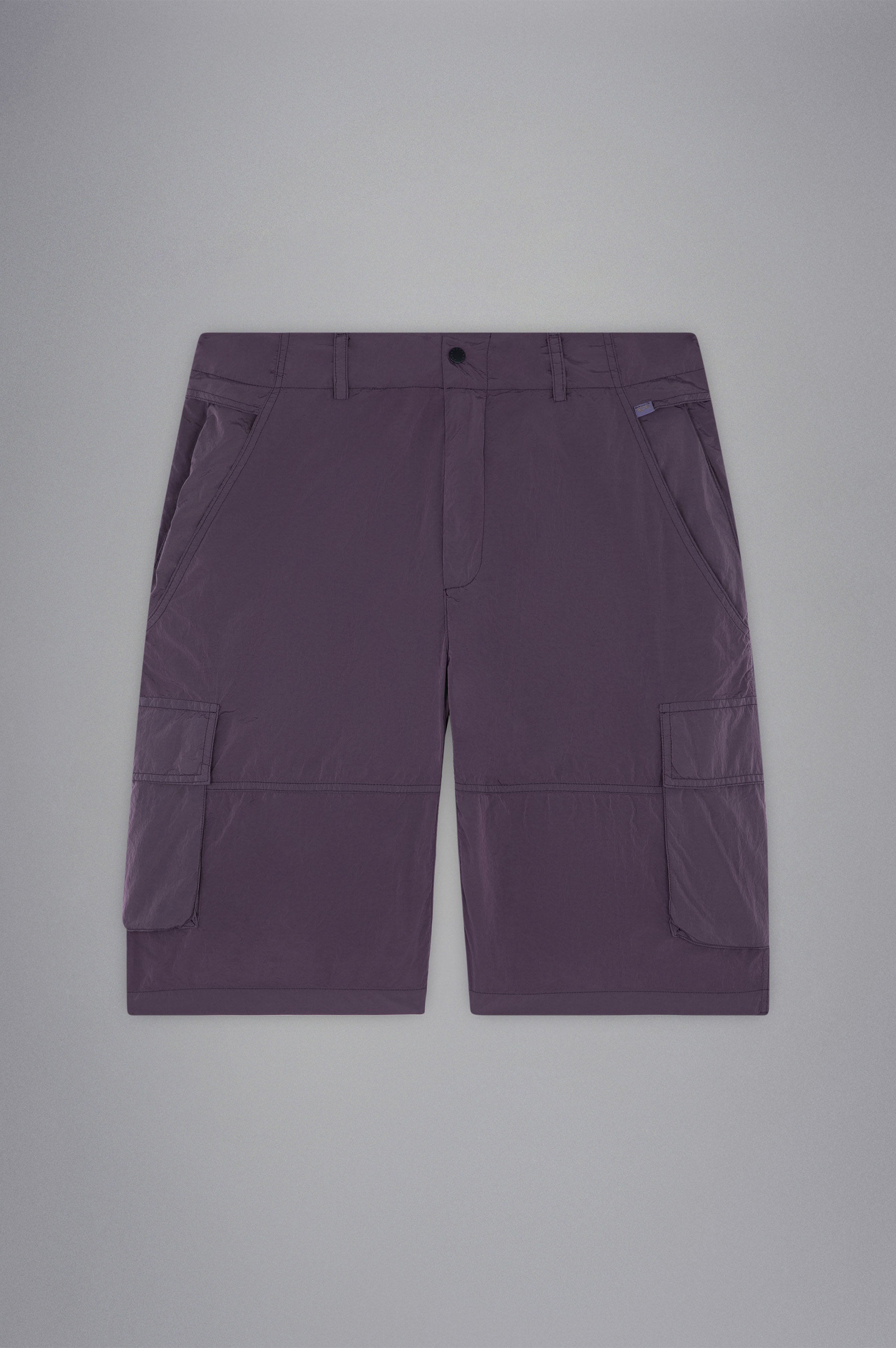 GARMENT DYED NYLON BERMUDA SHORTS - 1