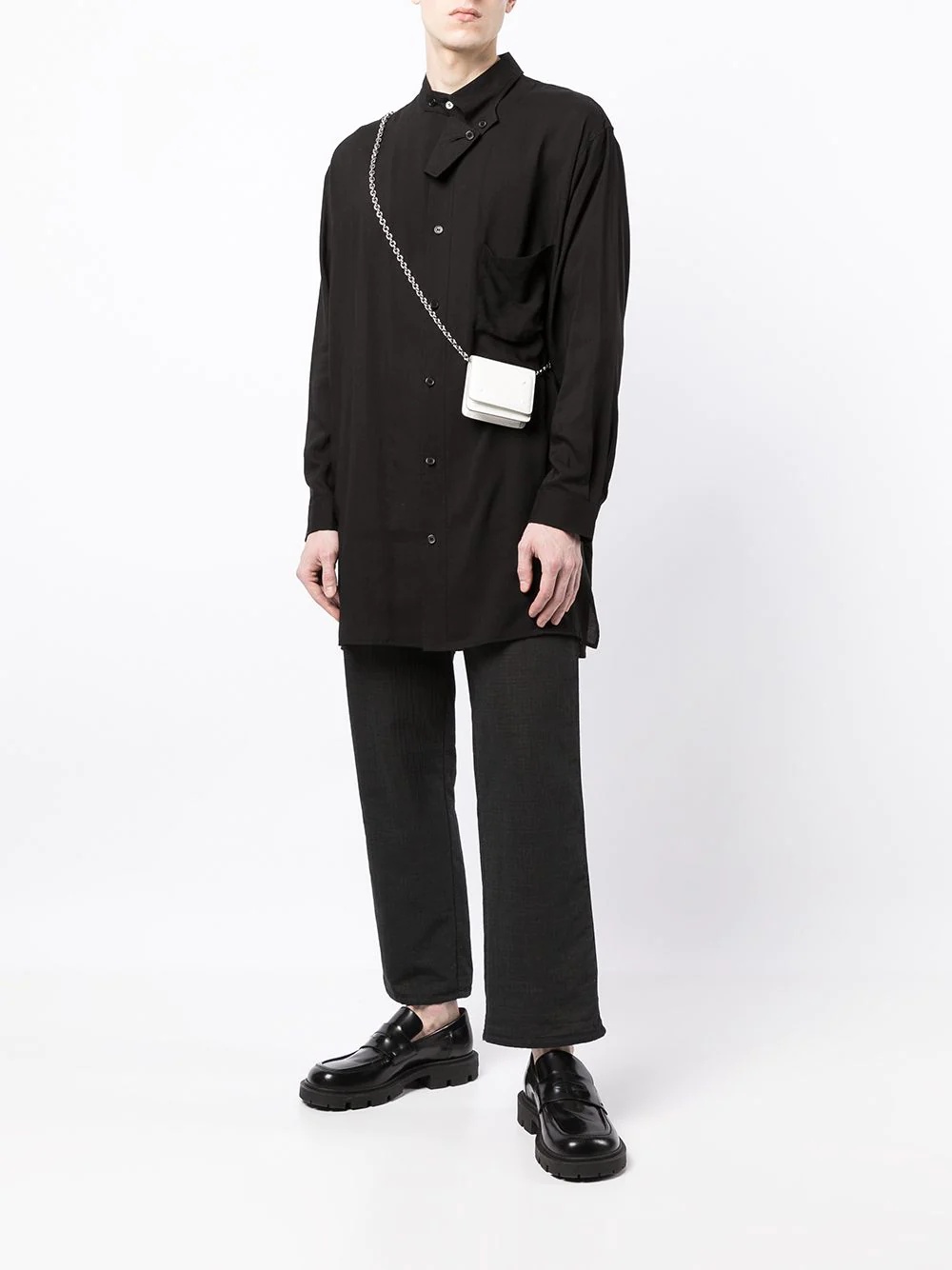 oversized long-sleeve shirt - 2