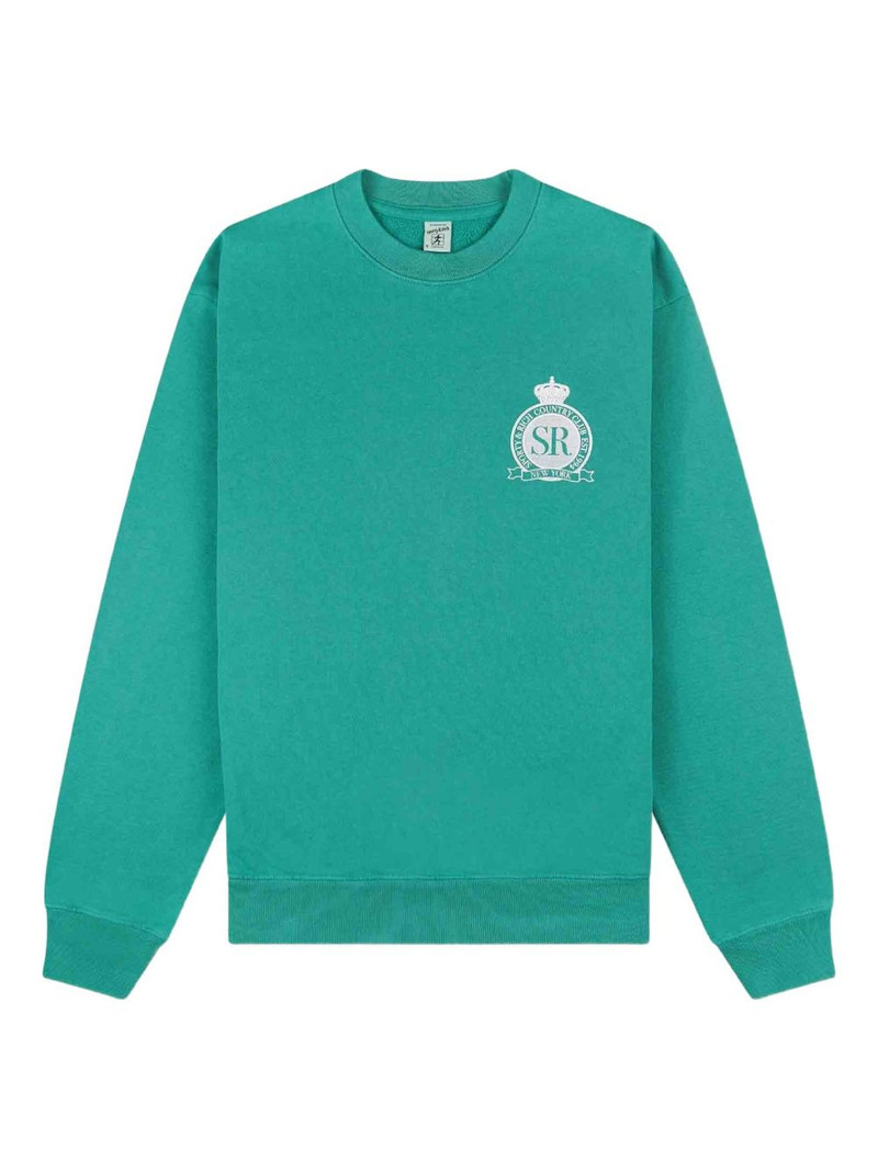 embroidered-logo sweater 1