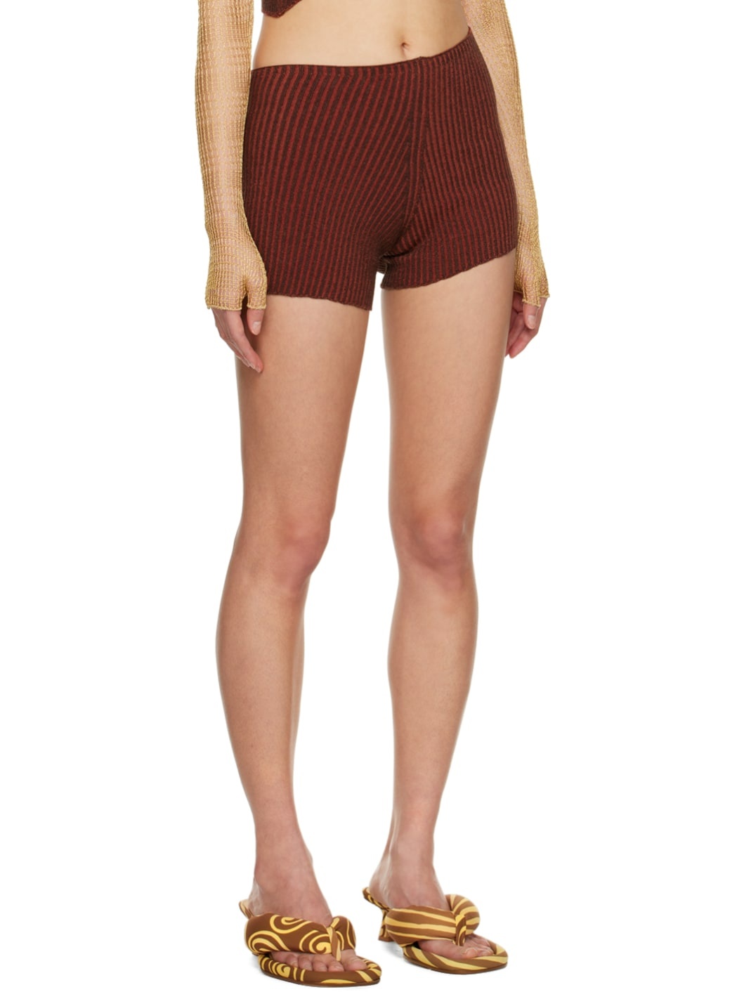SSENSE Exclusive Orange Shorts - 2