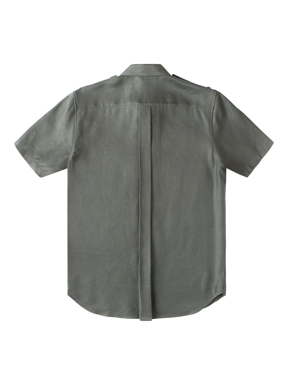 epaulette short-sleeve shirt - 2