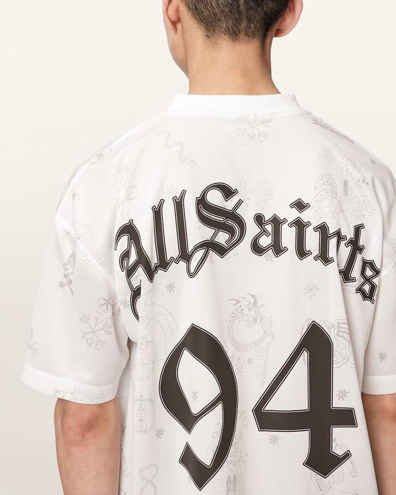 ALLSAINTS TERRA OVERSIZED SHORT SLEEVE SOCCER SHIRT outlook