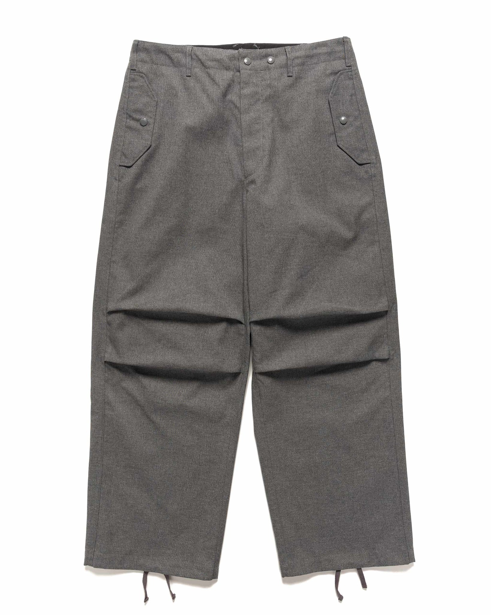 Over Pant PC Hopsack Grey - 1