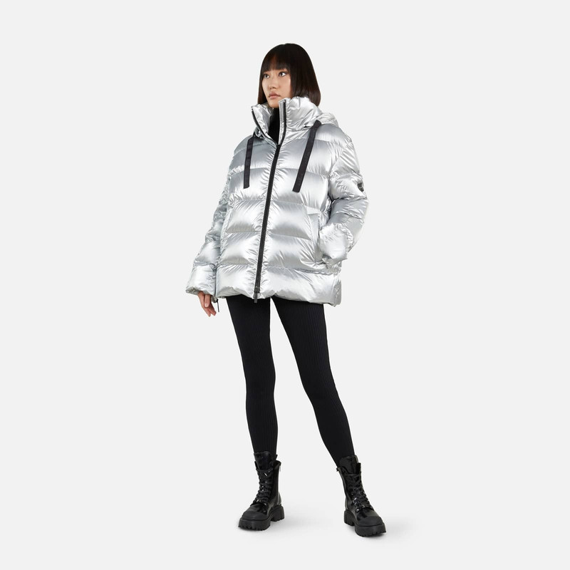 HOGAN Down Jacket Silver outlook