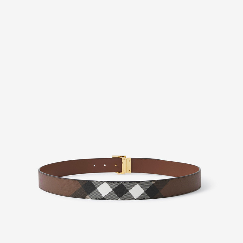 Burberry Reversible Monogram Motif Check Belt outlook