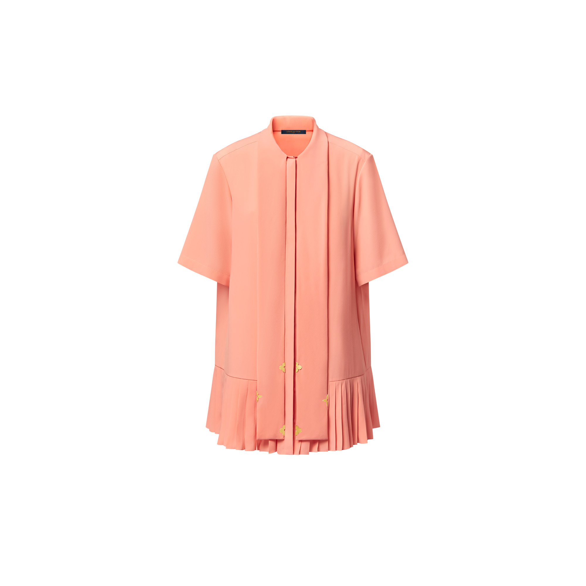 Lavallière Pleat Dress - 1