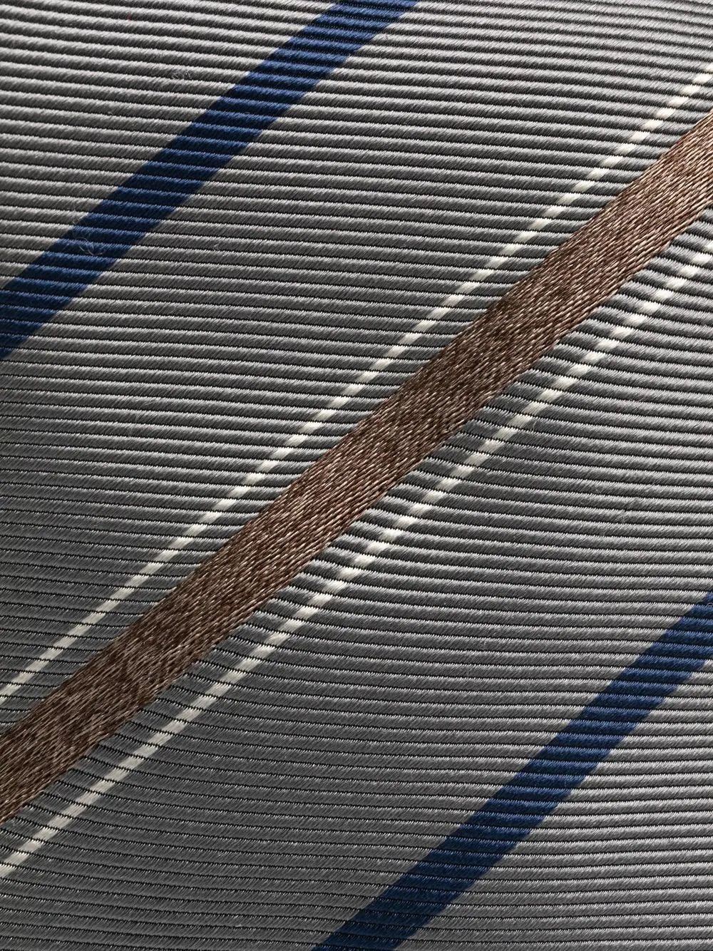 striped silk tie - 2