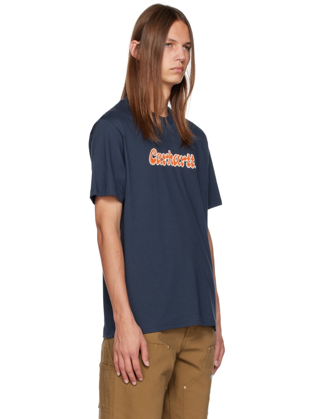 【Carhartt】 S/S LIQUID SCRIPT T-SHIRT Carhartt WIP - S/s liquid script t-shirt blue | STIMM
