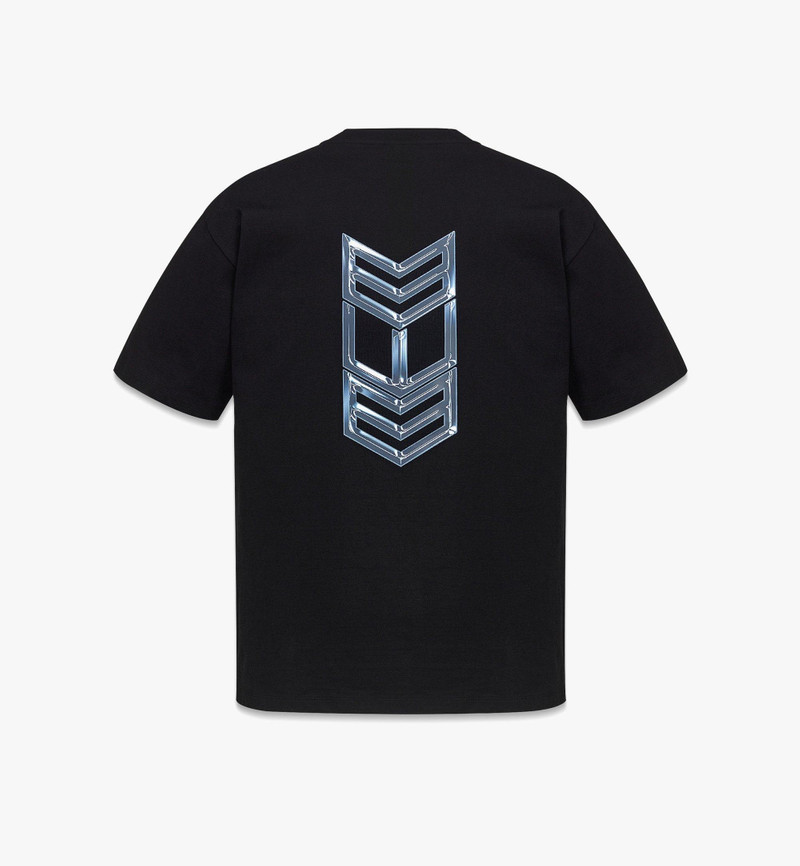 Meta Cyberpunk Logo T-Shirt in Organic Cotton 3