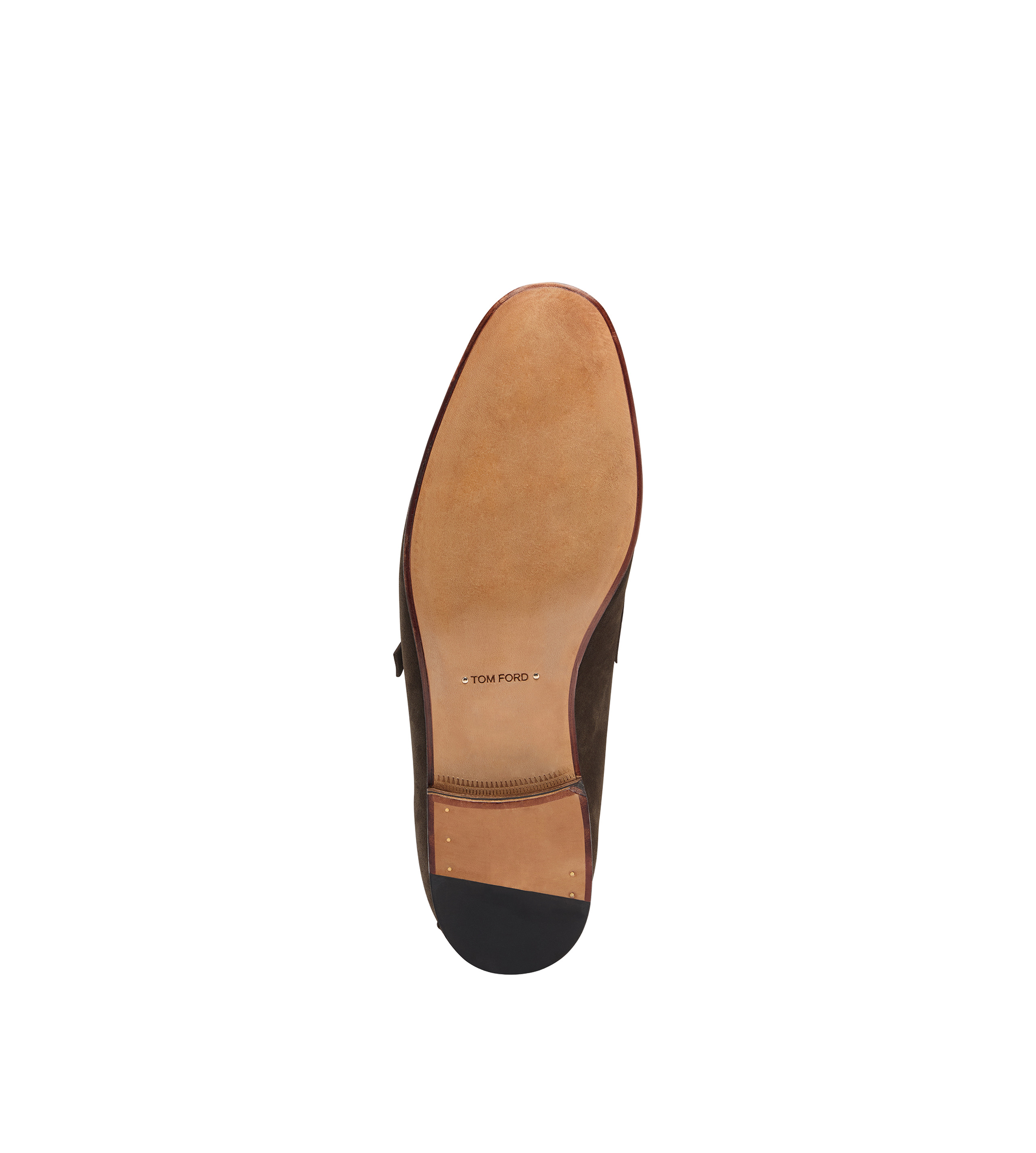 SUEDE GIGI TWISTED BAND BUCKLE LOAFER - 4