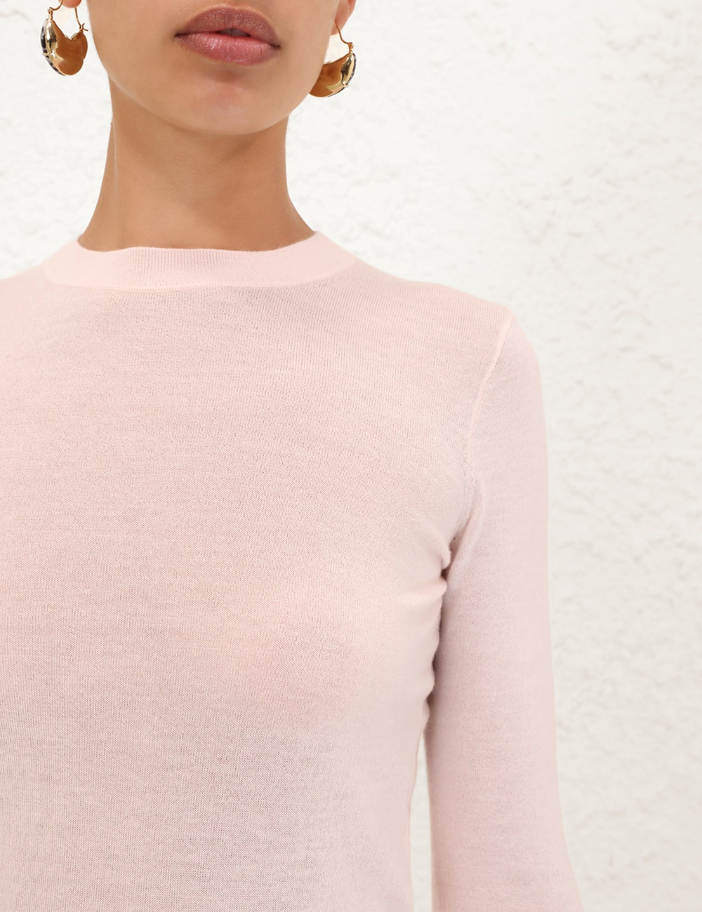 CASHMERE CREW NECK SWEATER - 5