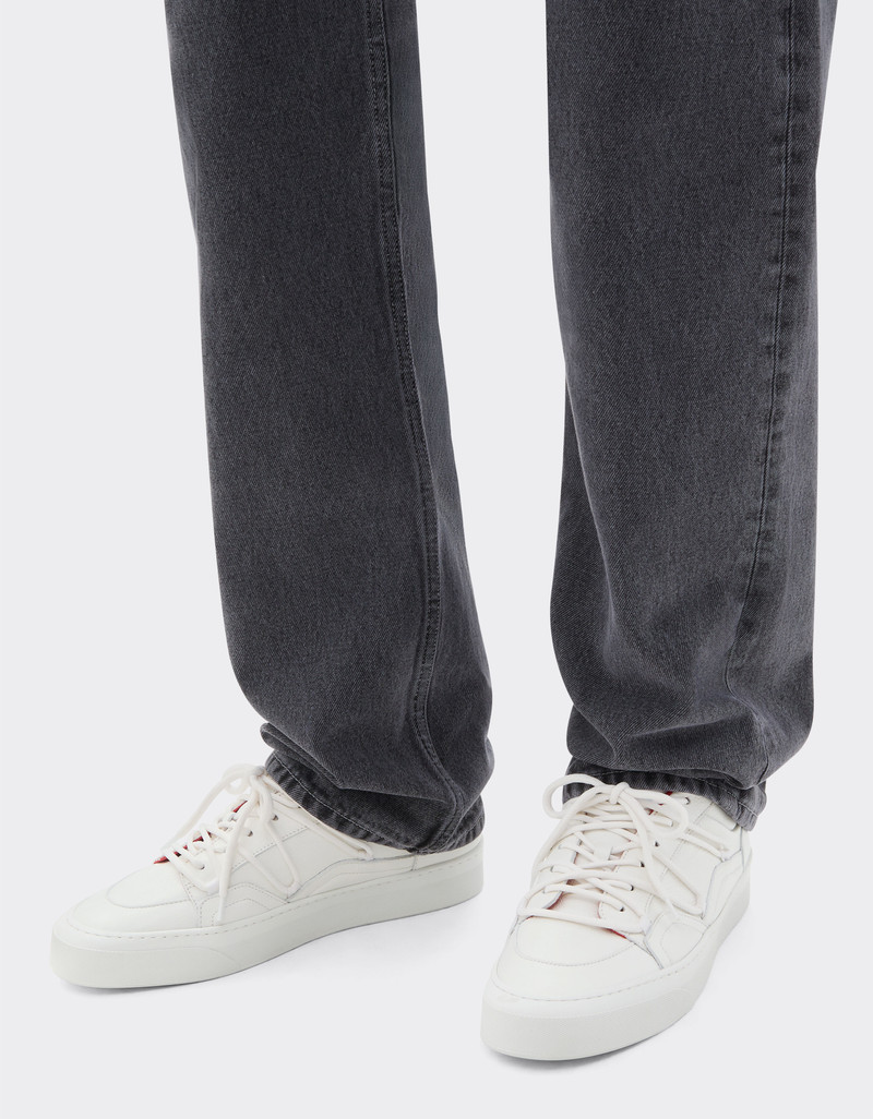 Ferrari Ferrari leather trainers outlook