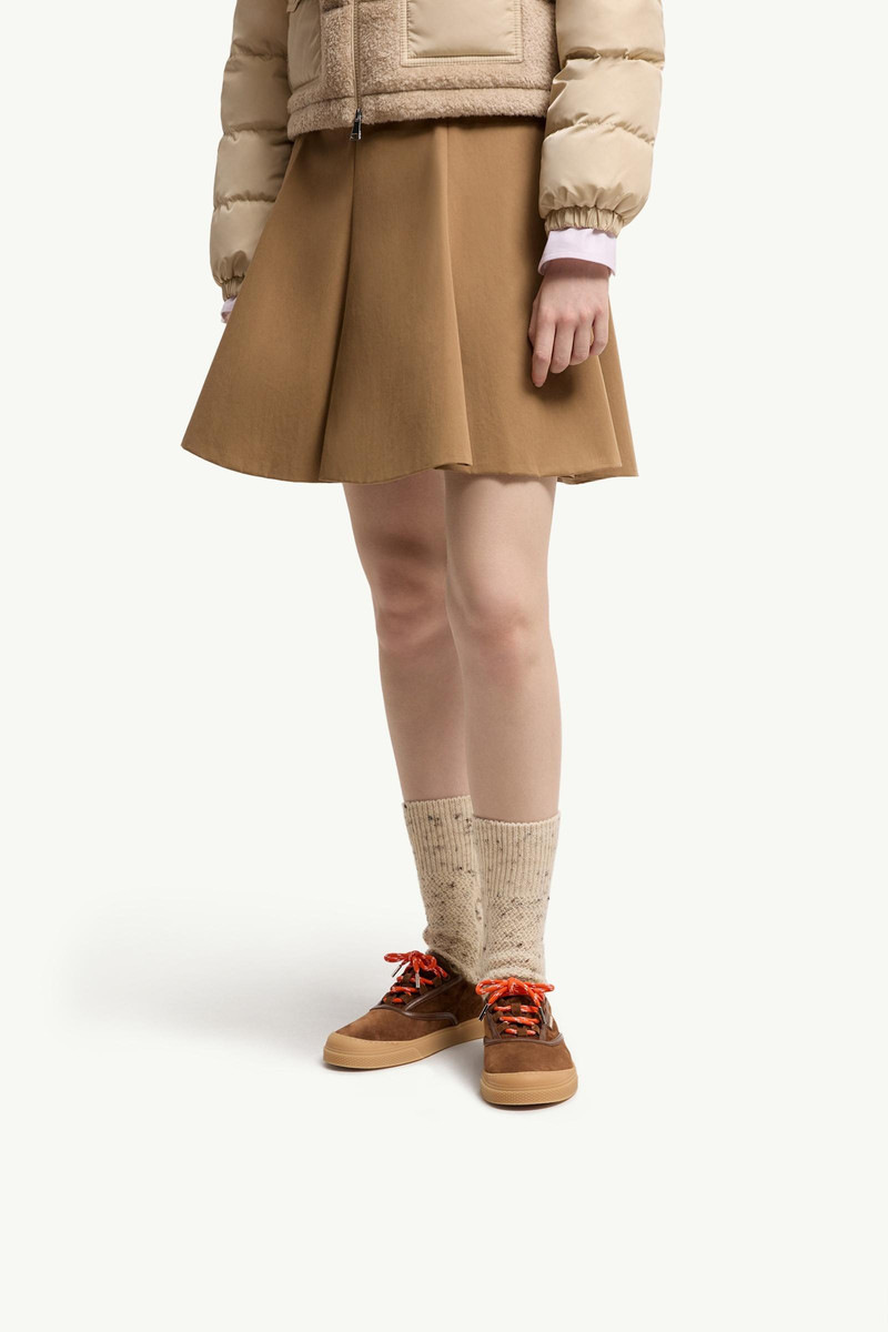 Moncler Vera Leisure Suede Sneakers outlook