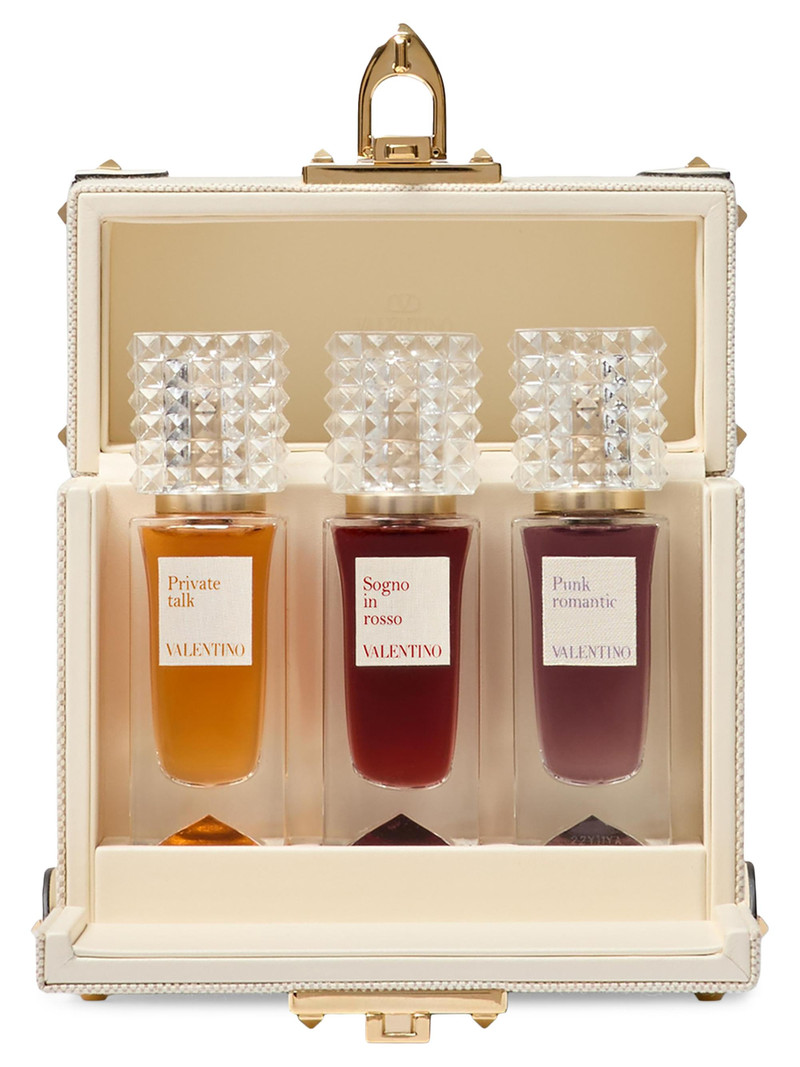 Perfume Case in Canvas and Calfskin - Natural Ivory 5