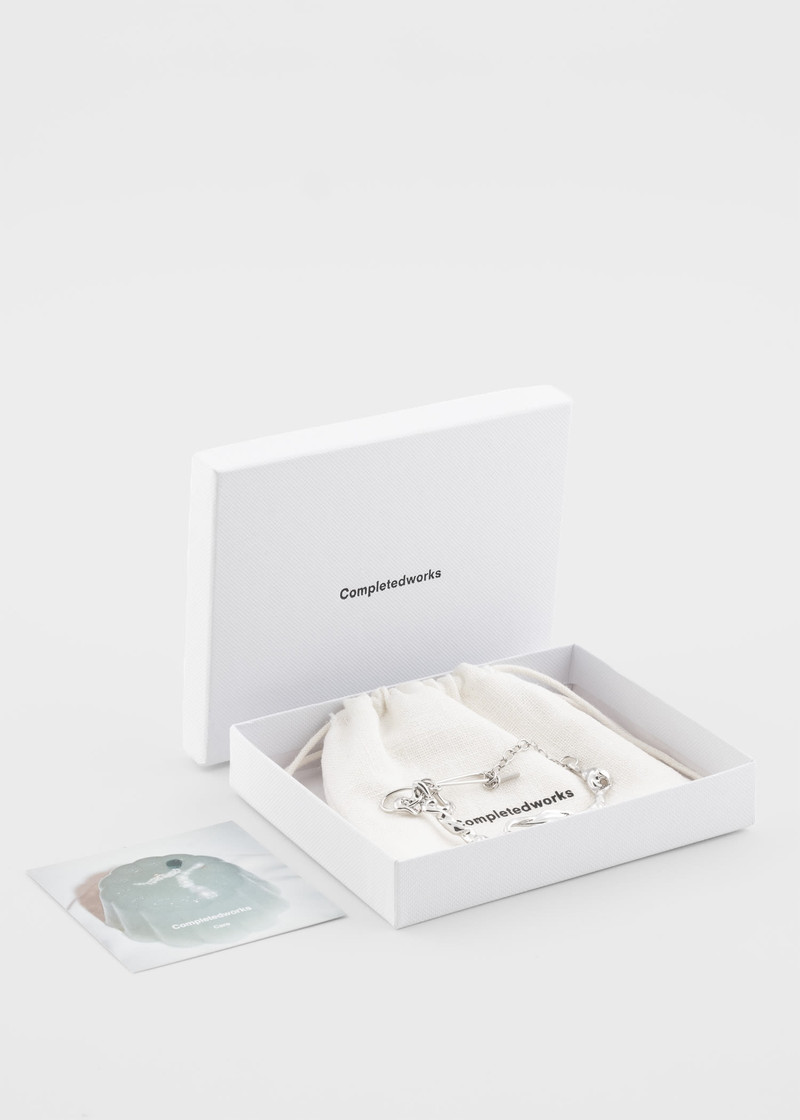 'Treacle' Rhodium Bracelet by Completedworks 4