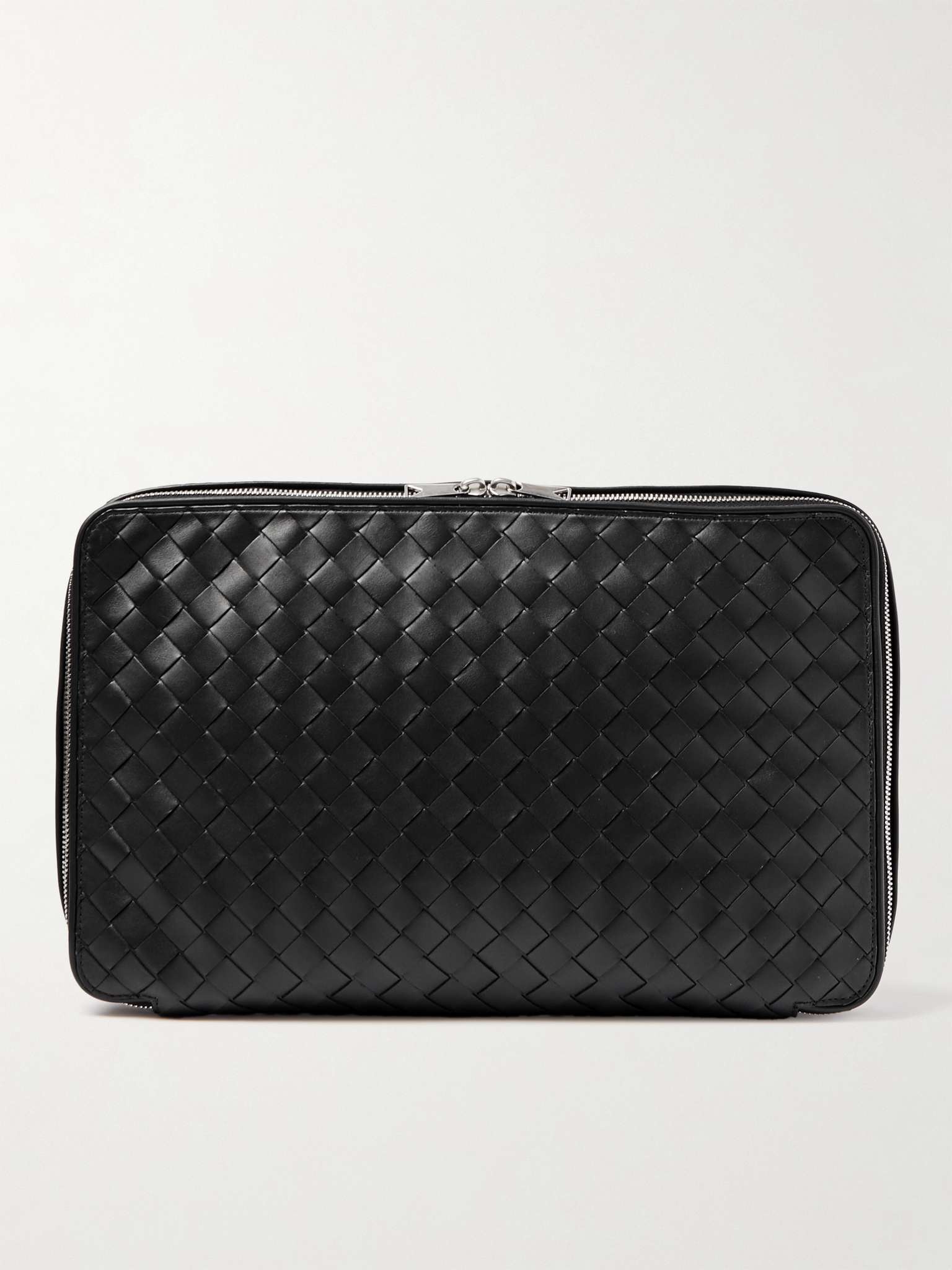 Bottega Veneta Intrecciato Leather Washbag and Travel Wallet