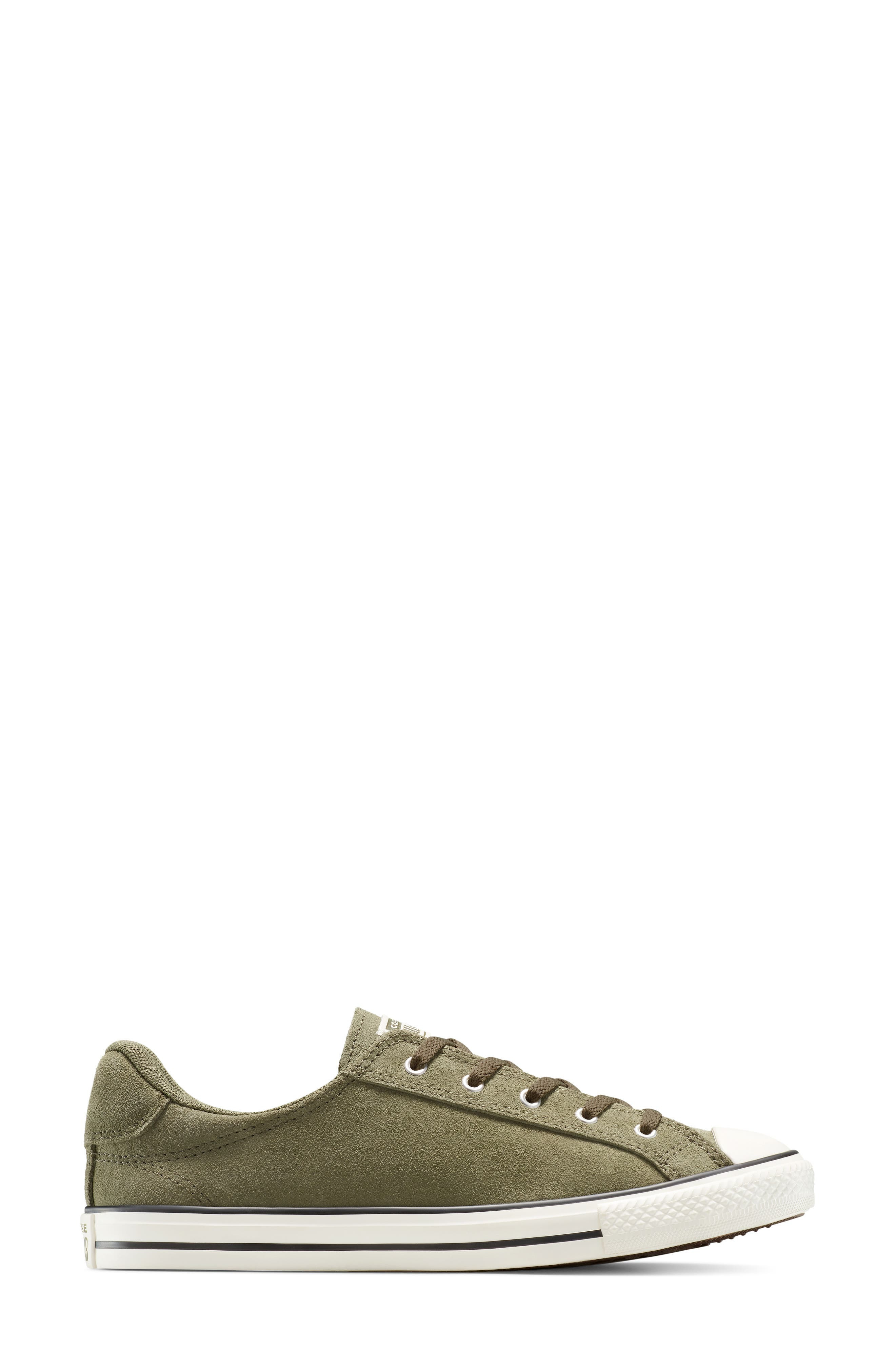 Converse Chuck Taylor All Stair Dainty Suede Sneaker in Utility/Egret/Utility at Nordstrom - 2