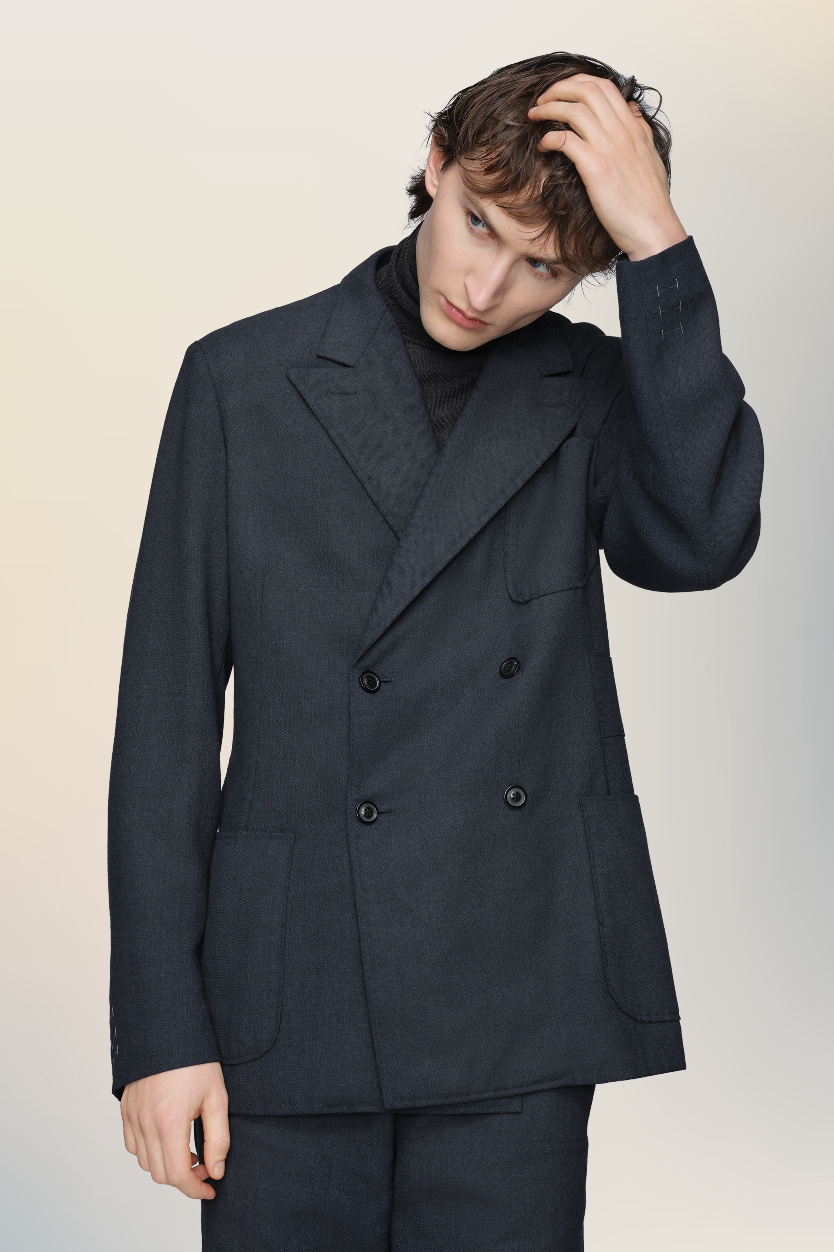 Wool blazer - 3