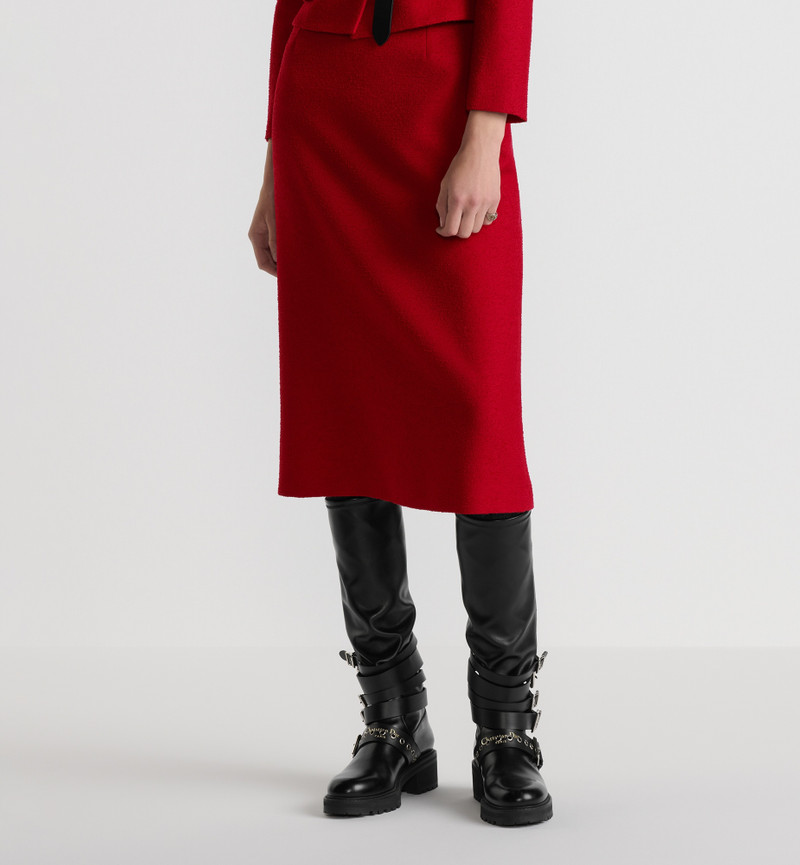 Mid-Length Straight-Cut Skirt 4