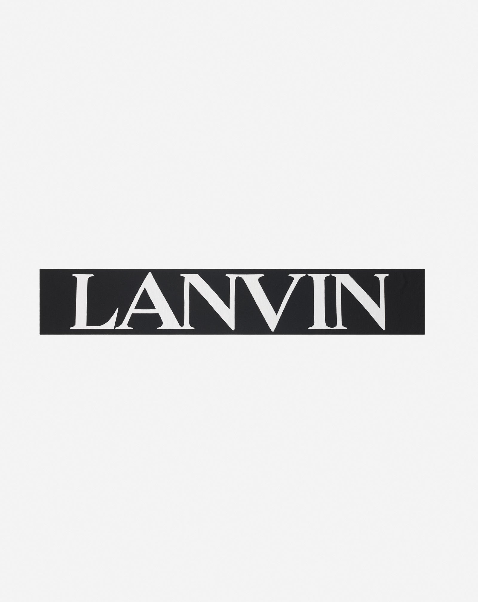 WOOL LANVIN SCARF - 2
