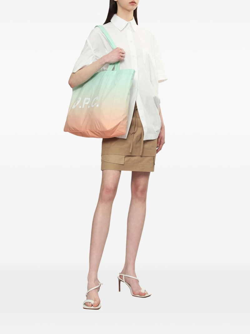 A.P.C. x ASICS Diane ombré tote bag outlook