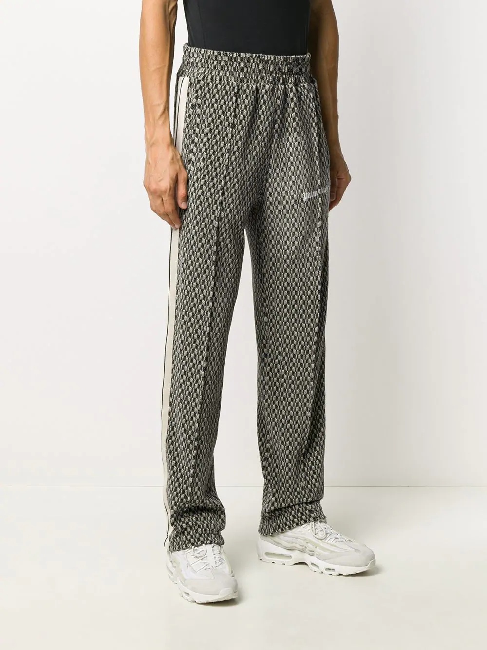 geometric-print track pants - 3