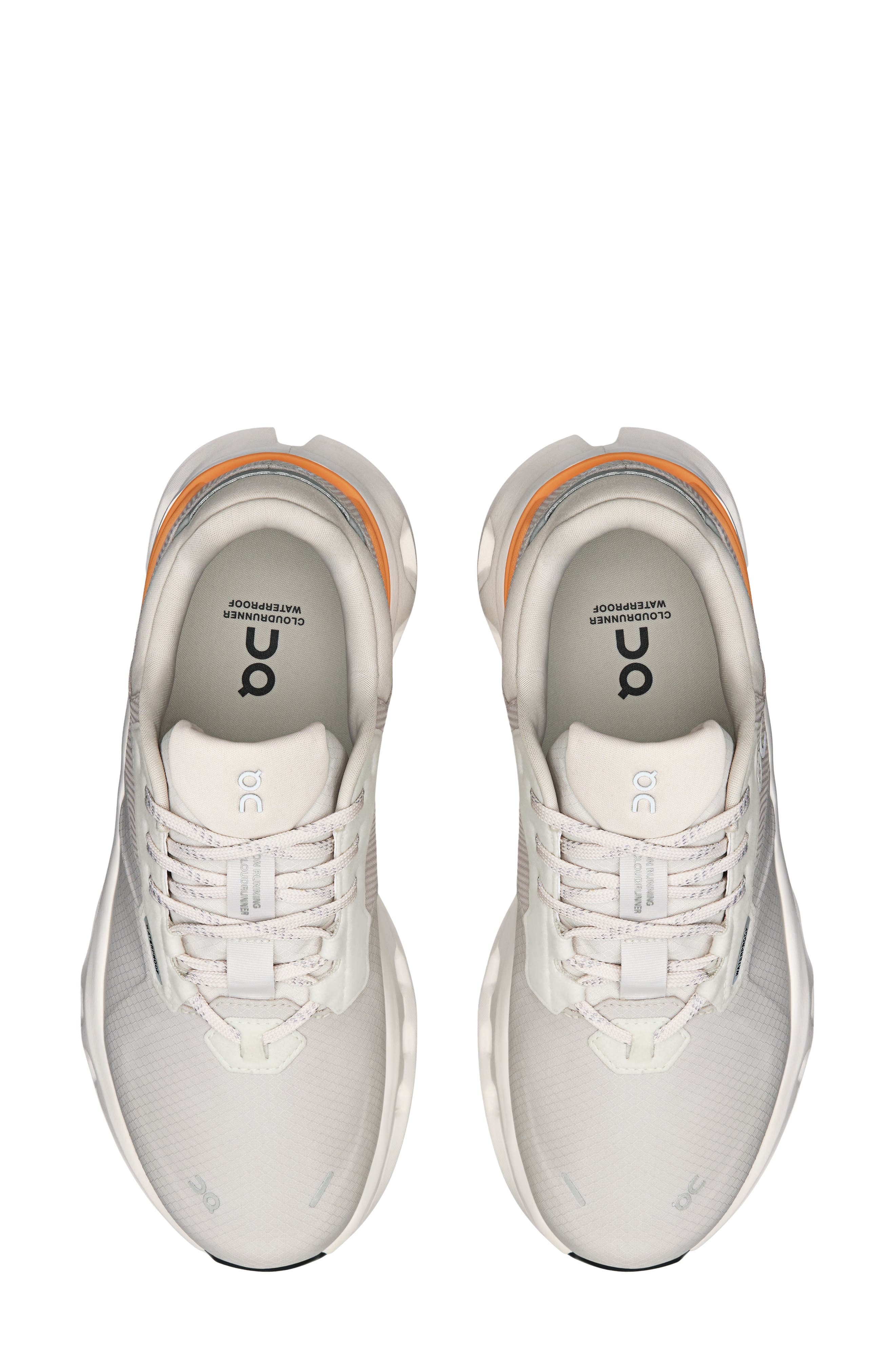 On Cloudrunner 2 Waterproof Running Shoe in Wolf/Tangerine at Nordstrom - 3
