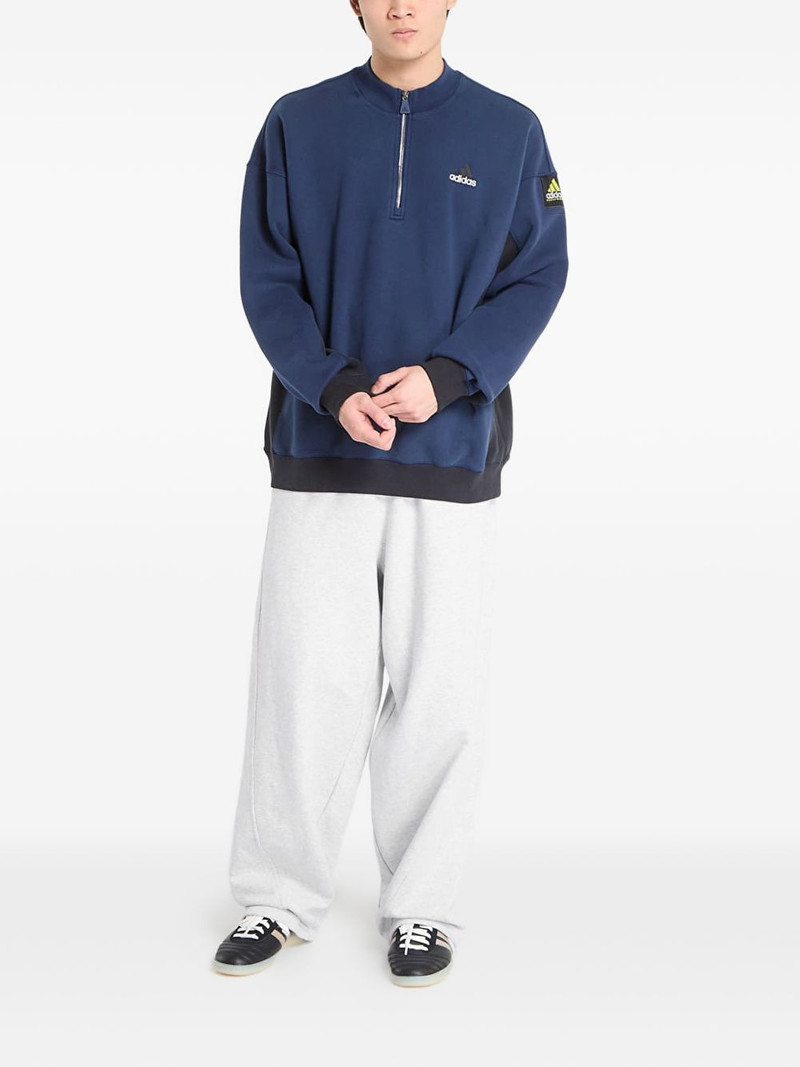 adidas half-zip sweatshirt outlook