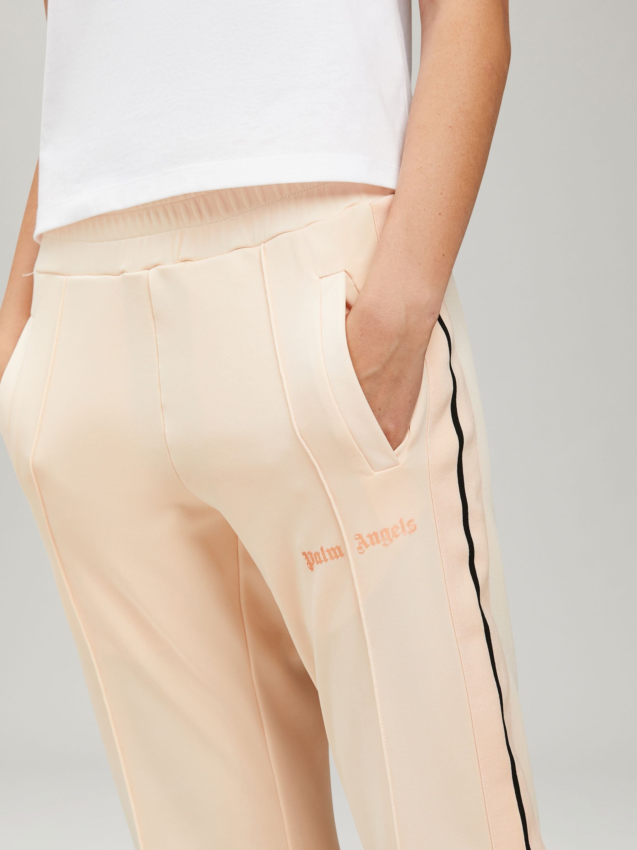 SALMON FLUO TRACK PANTS - 6