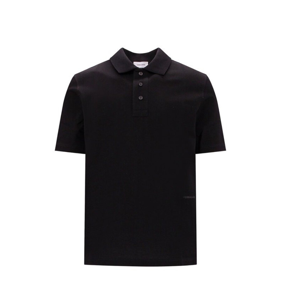 Ferragamo Short-Sleeved Cotton Polo Shirt - 5