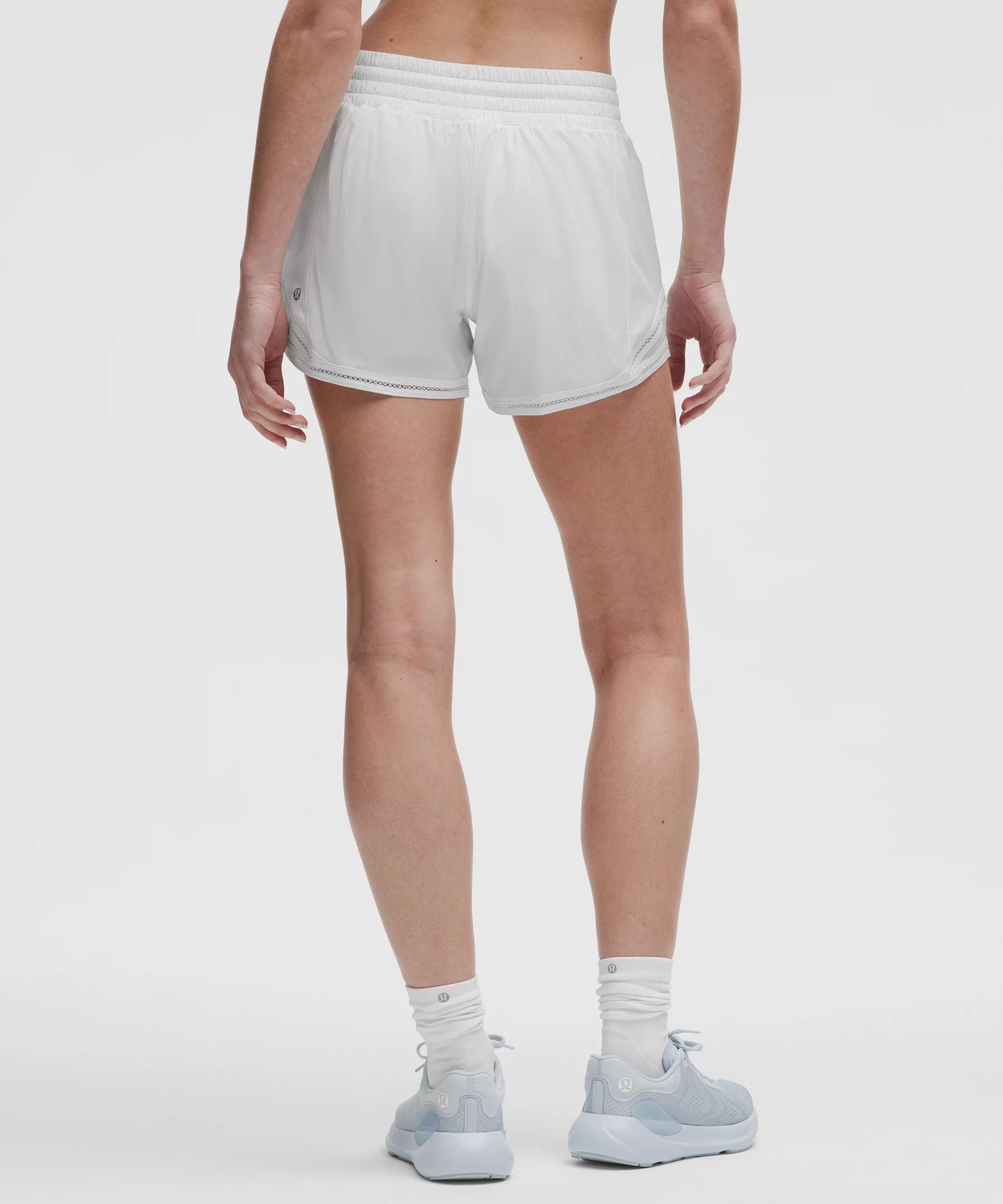 Hotty Hot High-Rise Lined Short 4" *Lace Trim - 4