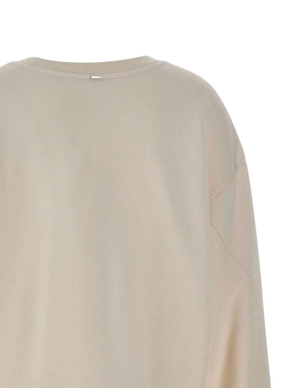 bow-detail crew-neck sweatshirt - 5