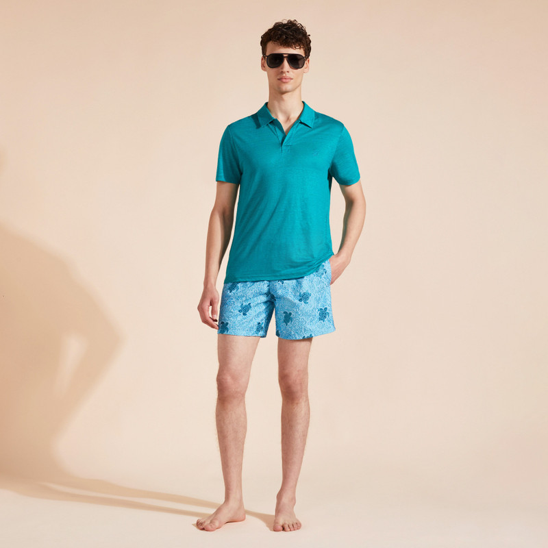 Men Swim Trunks Embroidered Splash - Limited Edition 5