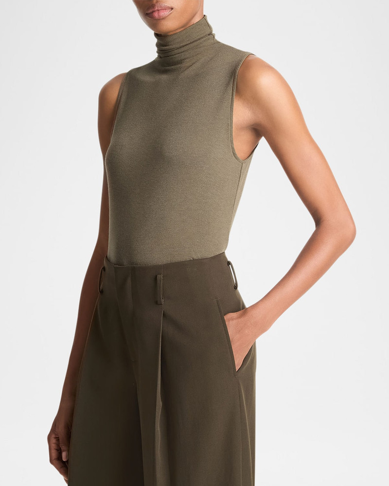 Vince Sleeveless Turtleneck Top outlook