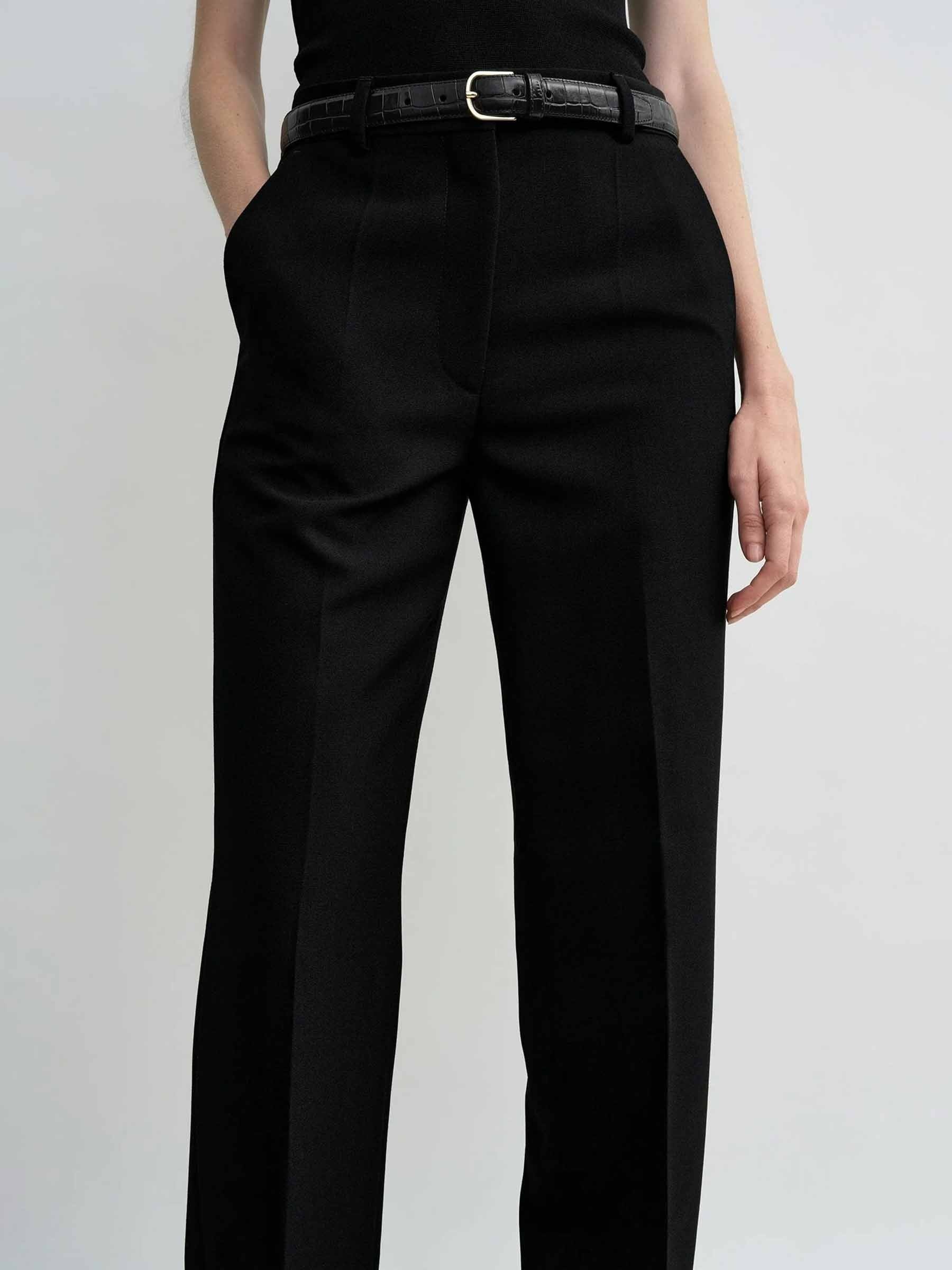 STRAIGHT DRESS PANTS - 5
