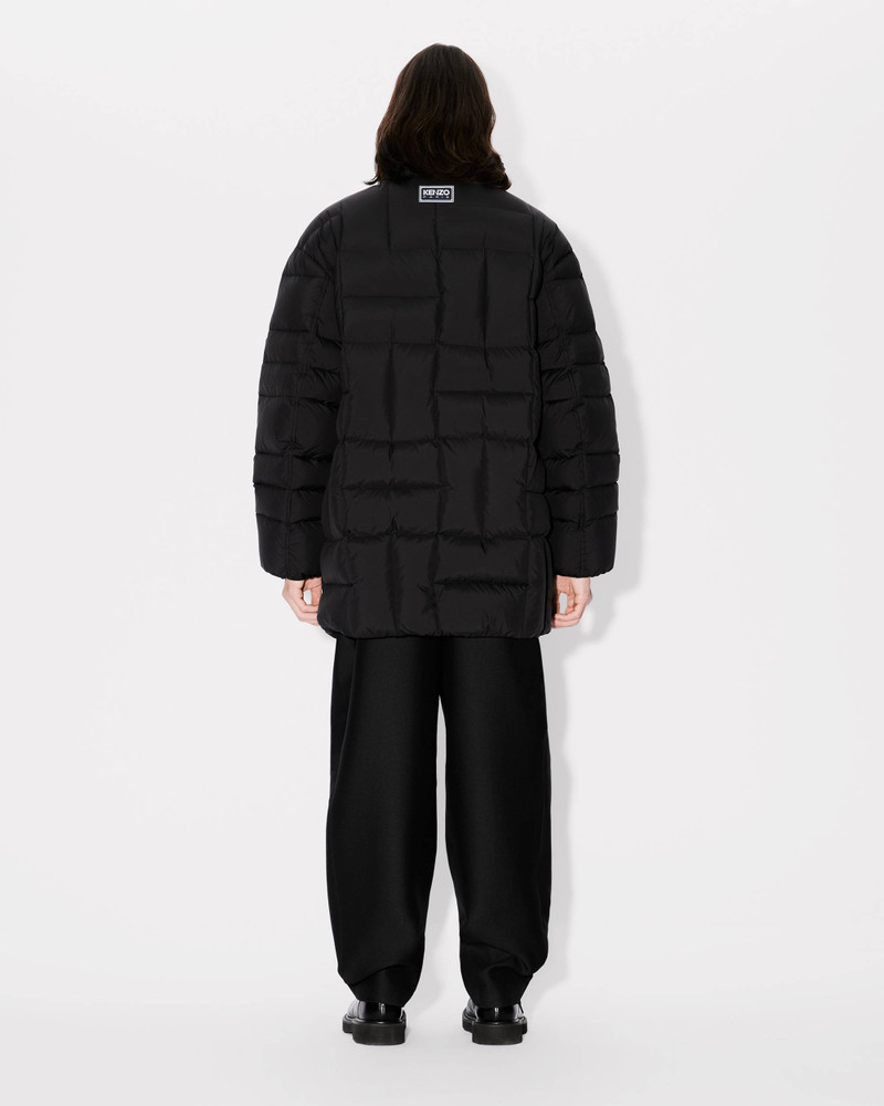 'KENZO Weave' mid-length winter parka 12