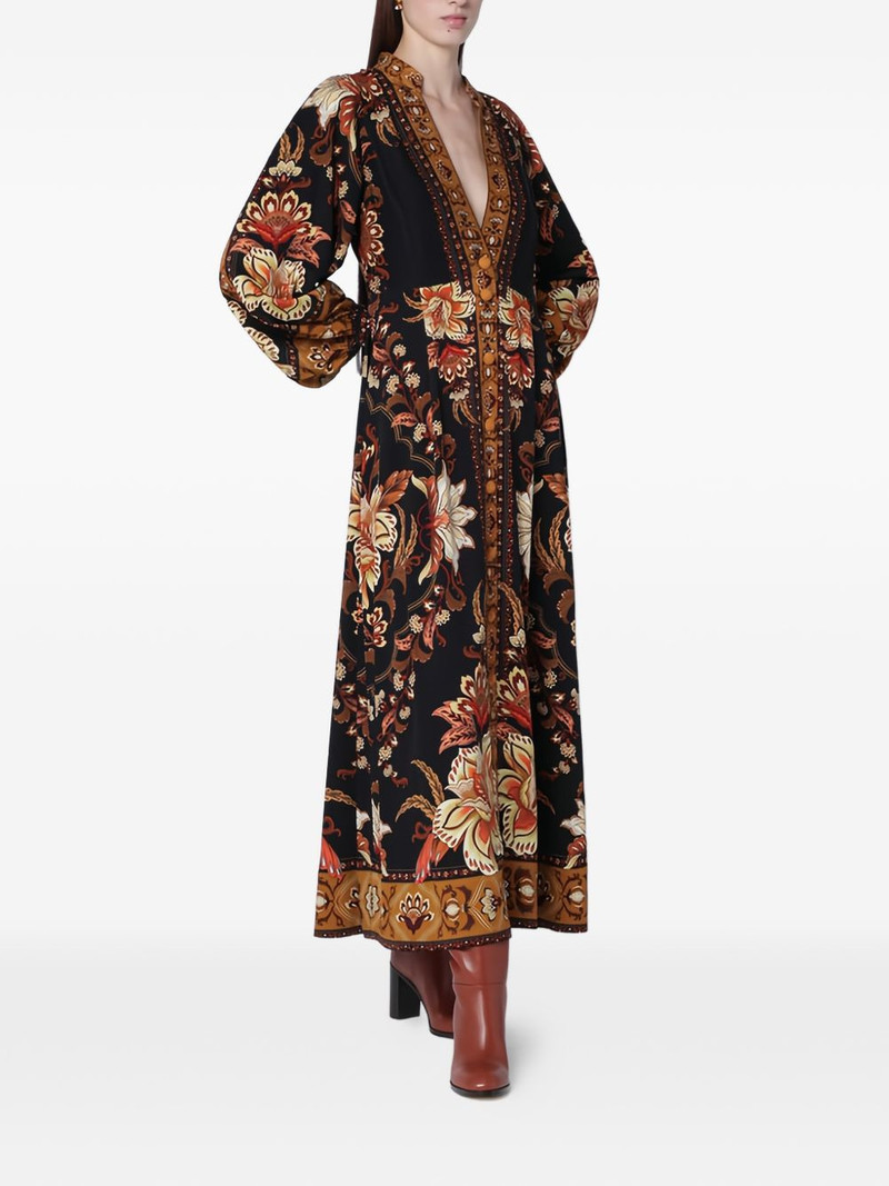 FARM RIO V-neck floral-pattern maxi dress outlook