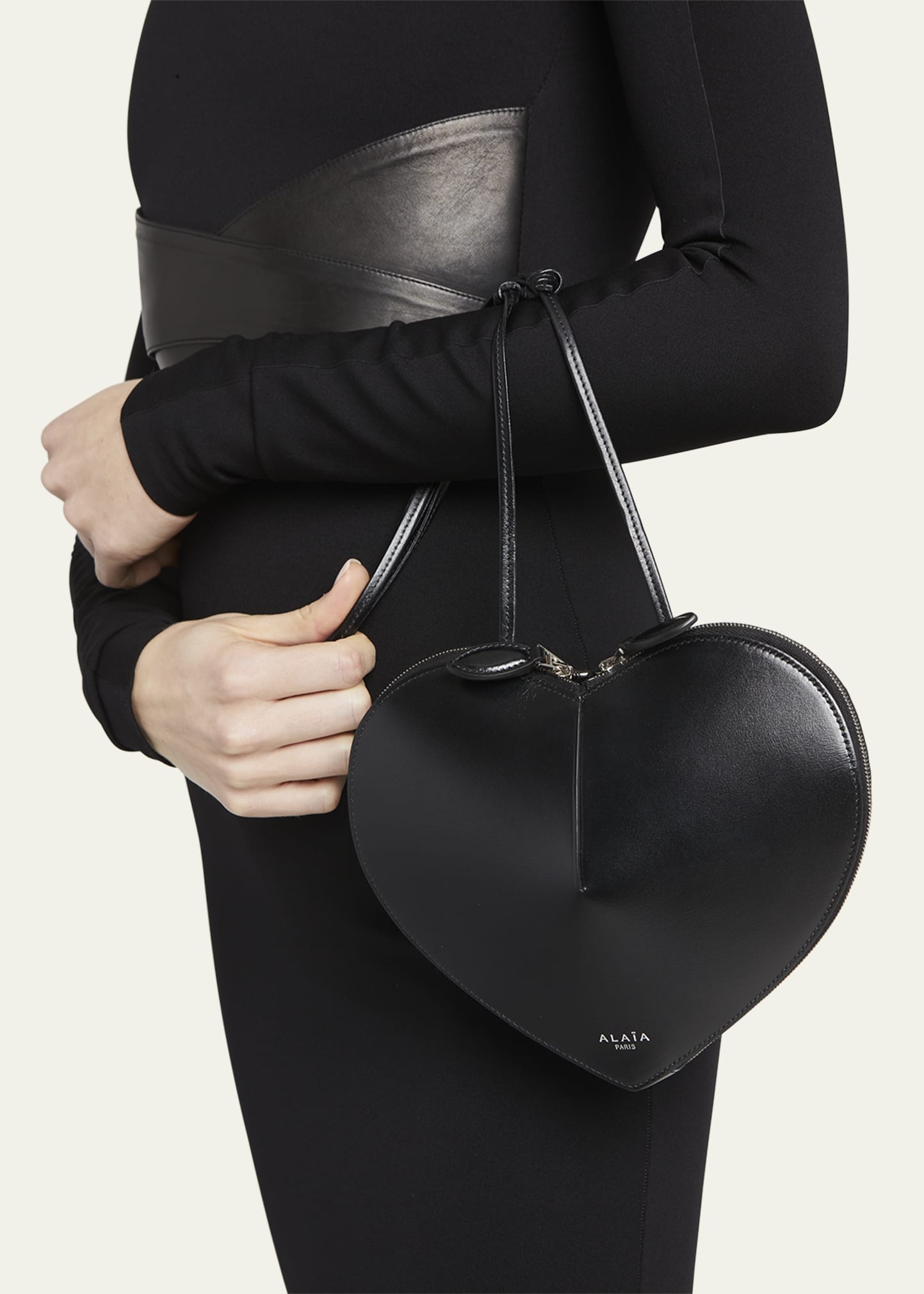 Le Coeur Crossbody Bag in Lux Leather - 2